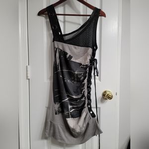 Salvage medium tunic mini dress
